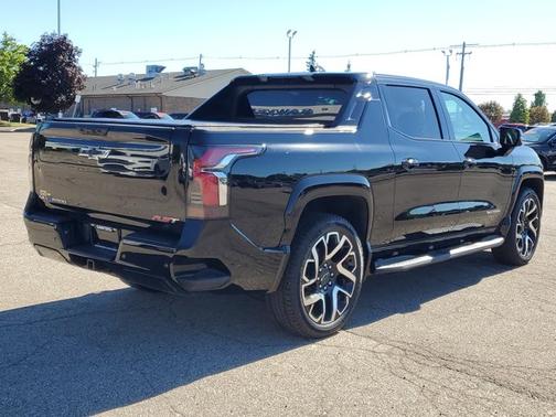 Black 2025 Chevrolet Silverado EV Max Range RST