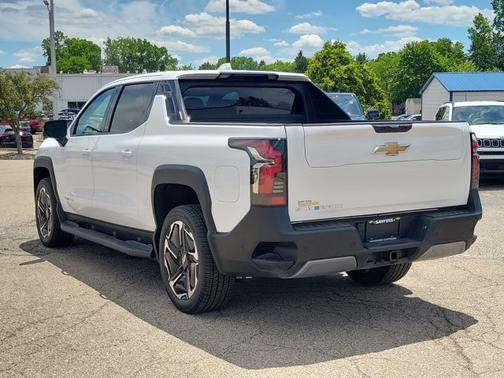Summit White 2026 Chevrolet Silverado EV Max Range LT