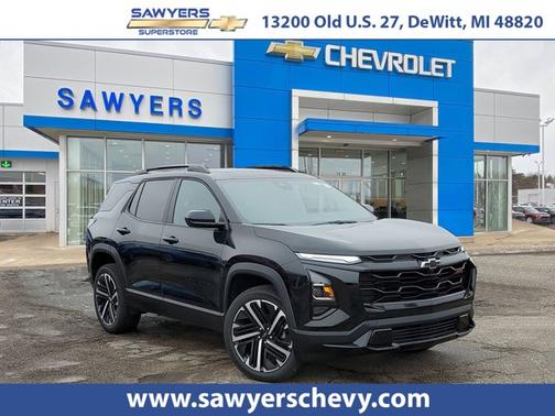 Mosaic Black Metallic 2026 Chevrolet Equinox AWD RS
