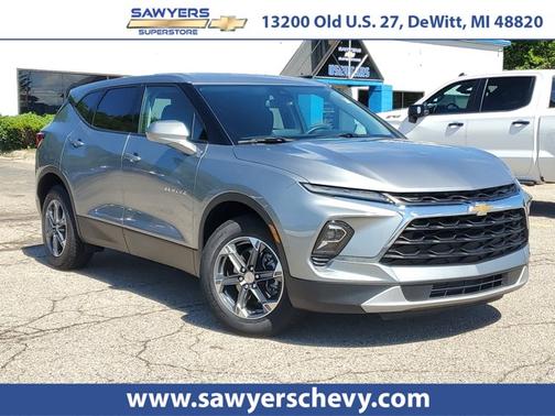 Sterling Gray Metallic 2025 Chevrolet Blazer LT