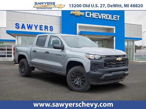 Sterling Gray Metallic 2026 Chevrolet Colorado 4WD Work Truck