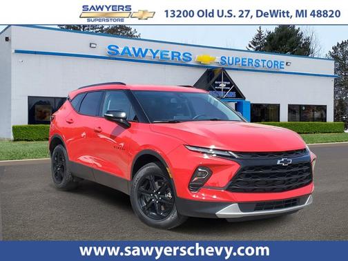Red Hot 2023 Chevrolet Blazer LT