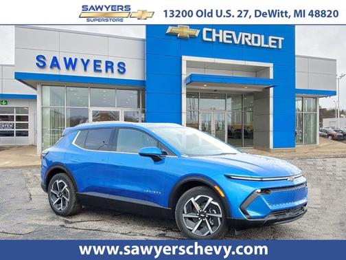 Riptide Blue Metallic 2026 Chevrolet Equinox EV LT2 w/PDE