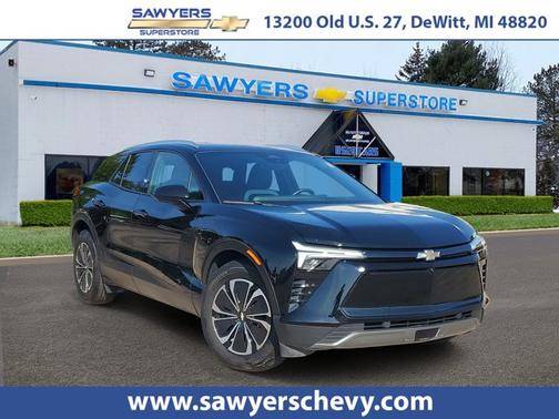 Black 2024 Chevrolet Blazer EV eAWD LT