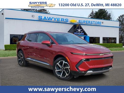 Radiant Red Tintcoat 2025 Chevrolet Equinox EV LT