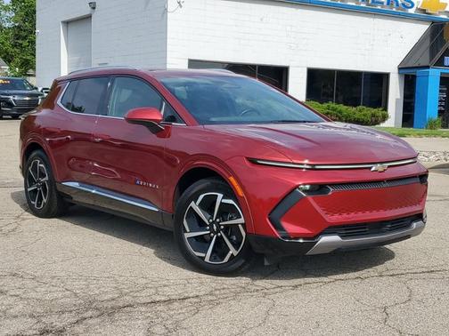 Radiant Red Tintcoat 2025 Chevrolet Equinox EV LT