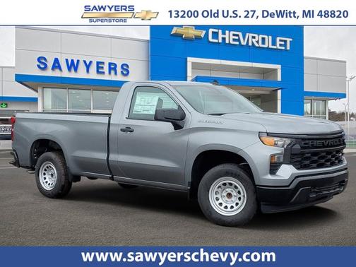 Sterling Gray Metallic 2026 Chevrolet Silverado 1500 Work Truck