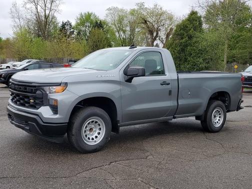 Sterling Gray Metallic 2026 Chevrolet Silverado 1500 Work Truck