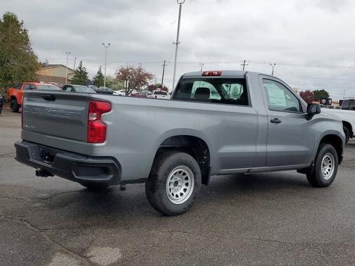 Sterling Gray Metallic 2026 Chevrolet Silverado 1500 Work Truck