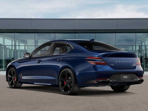 Capri Blue 2026 Genesis G70 3.3T Sport Prestige