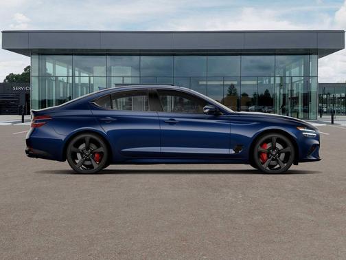 Capri Blue 2026 Genesis G70 3.3T Sport Prestige