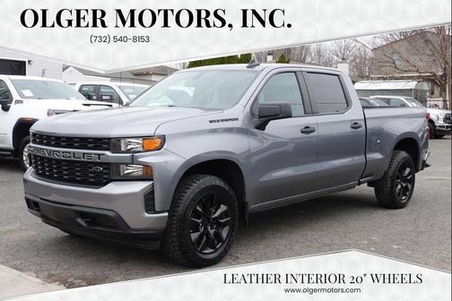 Gray 2021 Chevrolet Silverado 1500 Custom