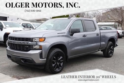 Satin Steel Metallic 2021 Chevrolet Silverado 1500 Custom