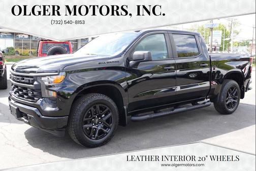 Black 2023 Chevrolet Silverado 1500 Custom
