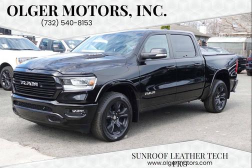 Black 2022 RAM 1500 Laramie