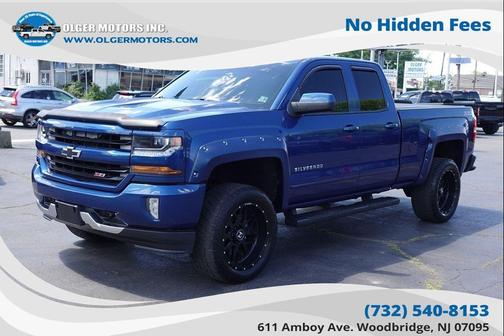 Deep Ocean Blue Metallic 2016 Chevrolet Silverado 1500 2LT