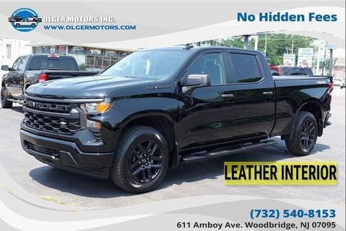 Black 2024 Chevrolet Silverado 1500 Custom