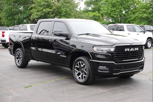 Black 2025 RAM 1500 Laramie