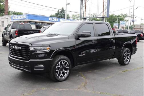 Black 2025 RAM 1500 Laramie