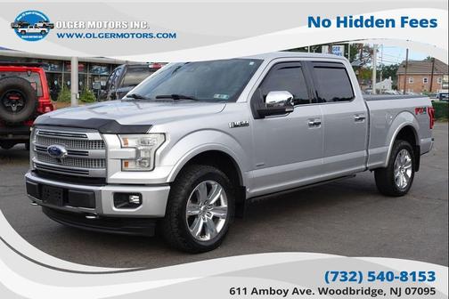 Ingot Silver Metallic 2017 Ford F-150 Platinum