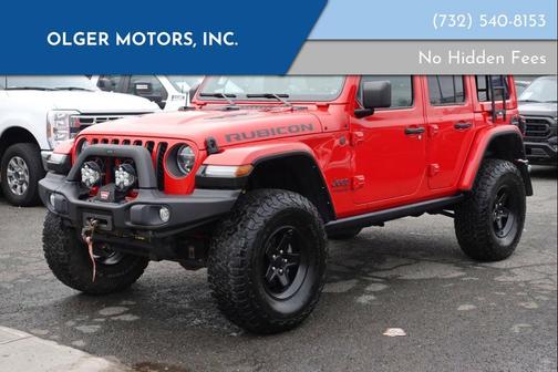 Red 2021 Jeep Wrangler Unlimited Rubicon