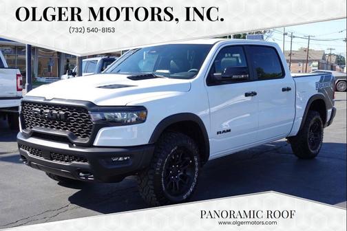 White 2025 RAM 1500 Rebel