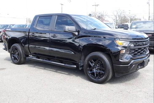 Black 2023 Chevrolet Silverado 1500 Custom