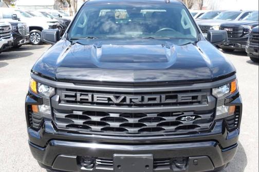 Black 2023 Chevrolet Silverado 1500 Custom
