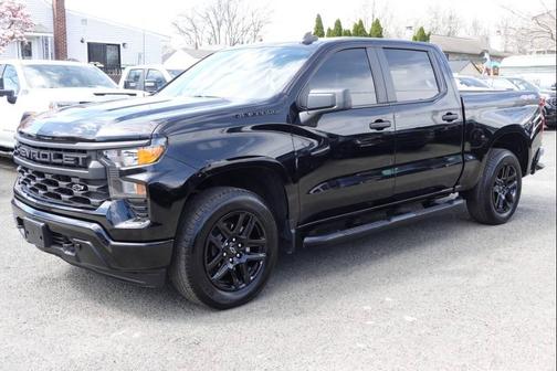 Black 2023 Chevrolet Silverado 1500 Custom
