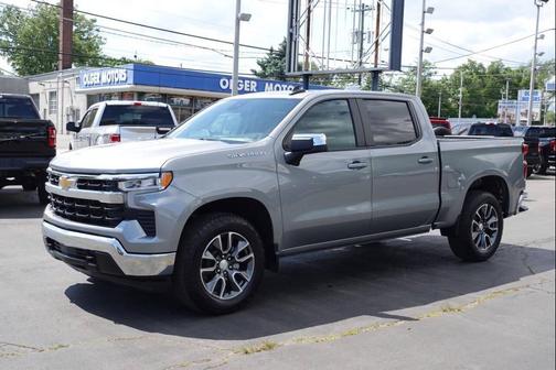 Gray 2023 Chevrolet Silverado 1500 LT