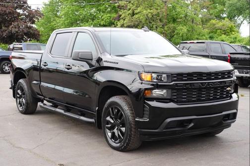 Black 2021 Chevrolet Silverado 1500 Custom
