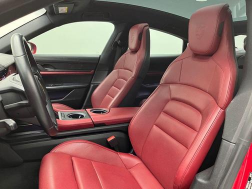 Carmine Red 2021 Porsche Taycan 4S