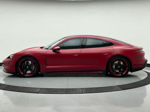 Carmine Red 2021 Porsche Taycan 4S