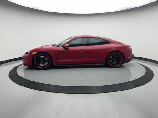 Carmine Red 2021 Porsche Taycan 4S