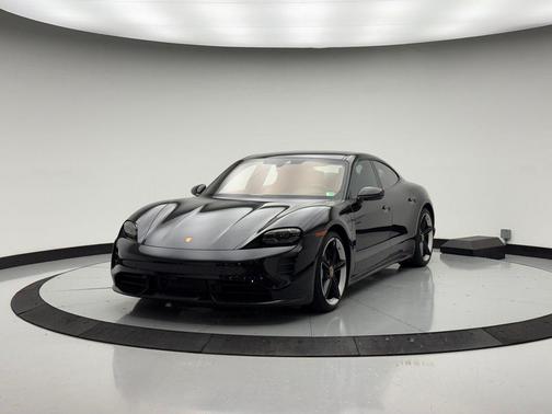 Black 2023 Porsche Taycan Turbo S