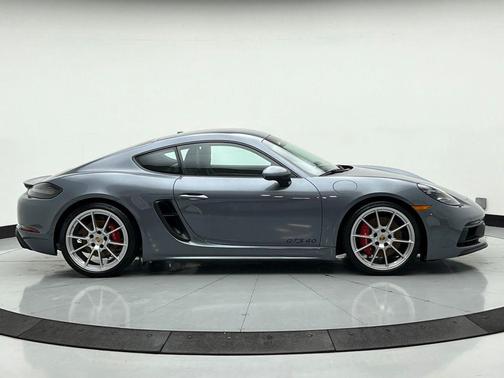 Gray 2025 Porsche 718 Cayman GTS 4.0