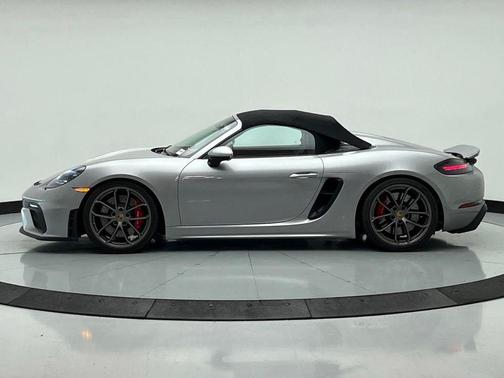 GT Silver Metallic 2021 Porsche 718 Spyder