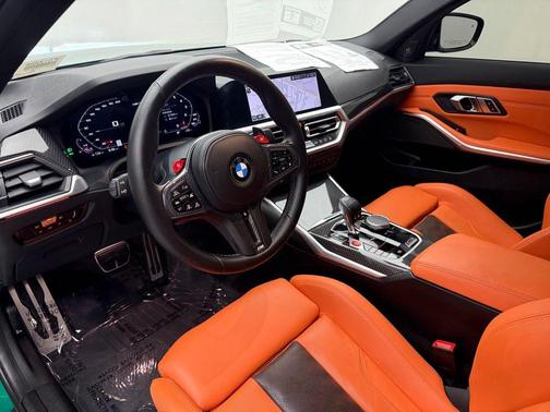 Green Metallic 2022 BMW M3 Competition xDrive