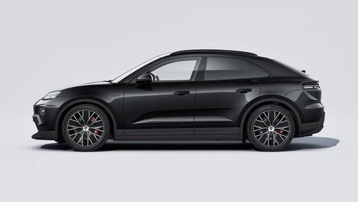 Jet Black Metallic 2025 Porsche Macan Macan Electric 4S