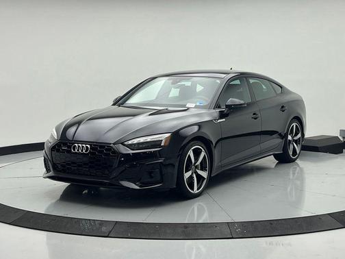 Mythos Black Metallic 2025 Audi A5 Sportback 45 S Line Premium Plus