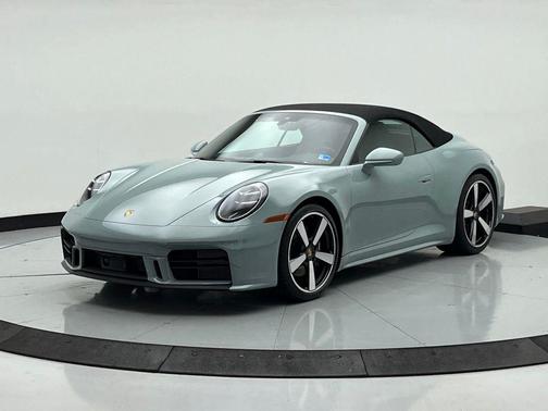 Green Metallic 2025 Porsche 911 Carrera