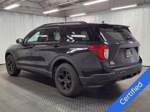 AGATE BLACK METALLIC 2023 Ford Explorer TIMBERLINE