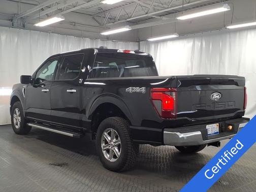 AGATE BLACK METALLIC 2025 Ford F-150 XLT