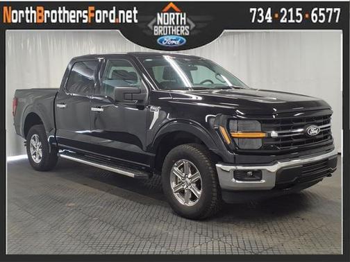 AGATE BLACK METALLIC 2025 Ford F-150 XLT