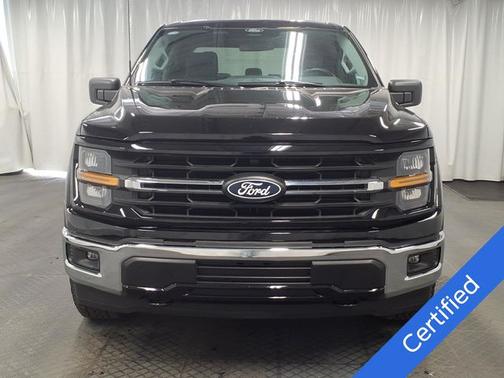 AGATE BLACK METALLIC 2025 Ford F-150 XLT