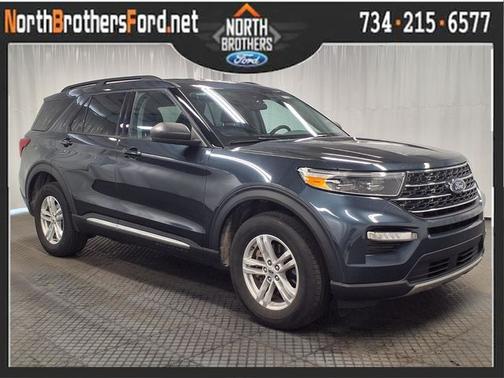 STONE BLUE METALLIC 2023 Ford Explorer XLT