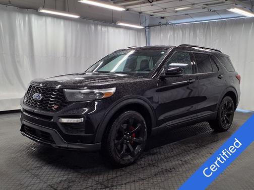 AGATE BLACK METALLIC 2023 Ford Explorer ST