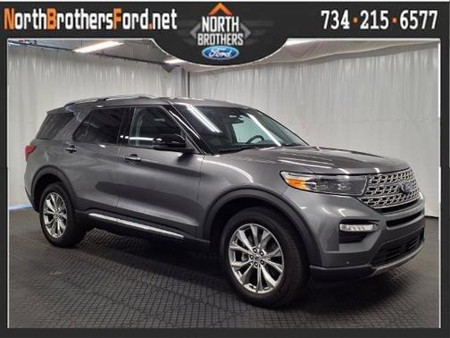 CARBONIZED GRAY METALLIC 2024 Ford Explorer LIMITED
