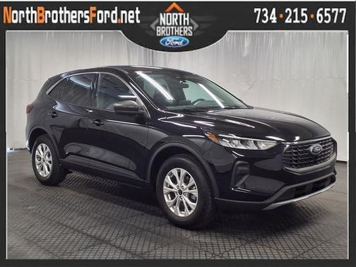 AGATE BLACK METALLIC 2024 Ford Escape ACTIVE