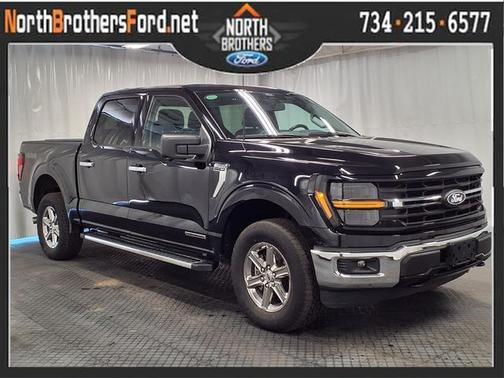 AGATE BLACK METALLIC 2024 Ford F-150 XLT